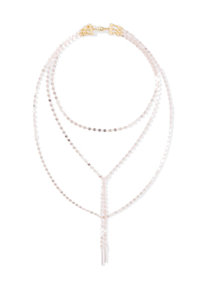 Cameron Necklace - Metallic Coconut