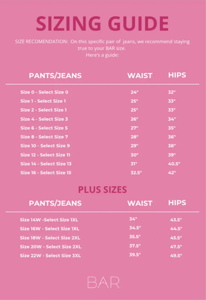 Clocked In By Risen - Mid Rise Tummy Control Adjustable Waistband Jeans - Soft Pink