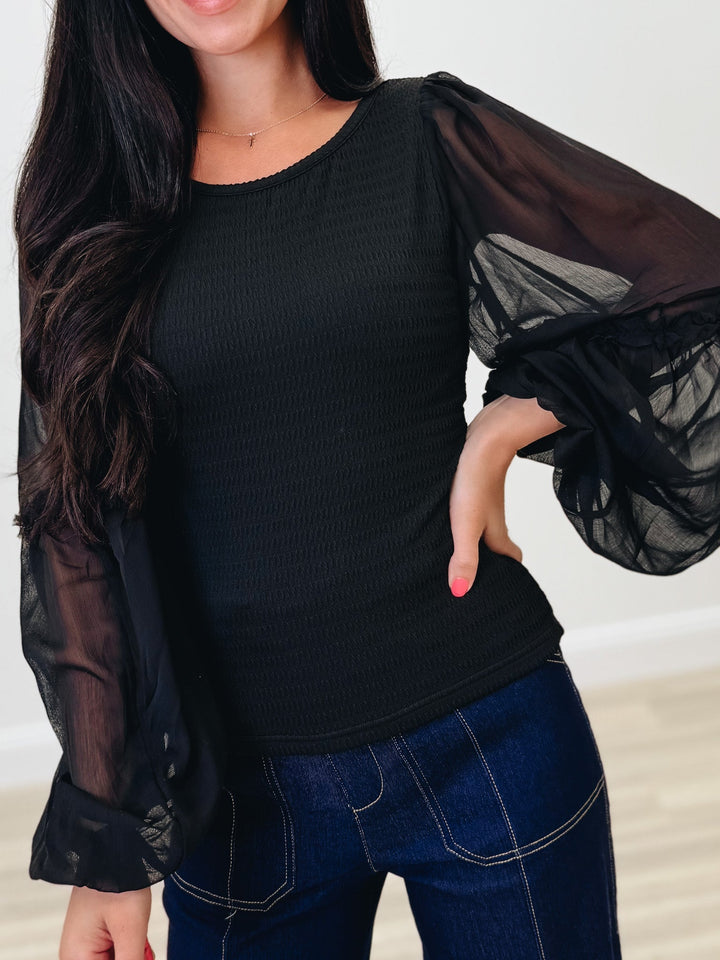 Flutter & Flare Top - 2 Colors!