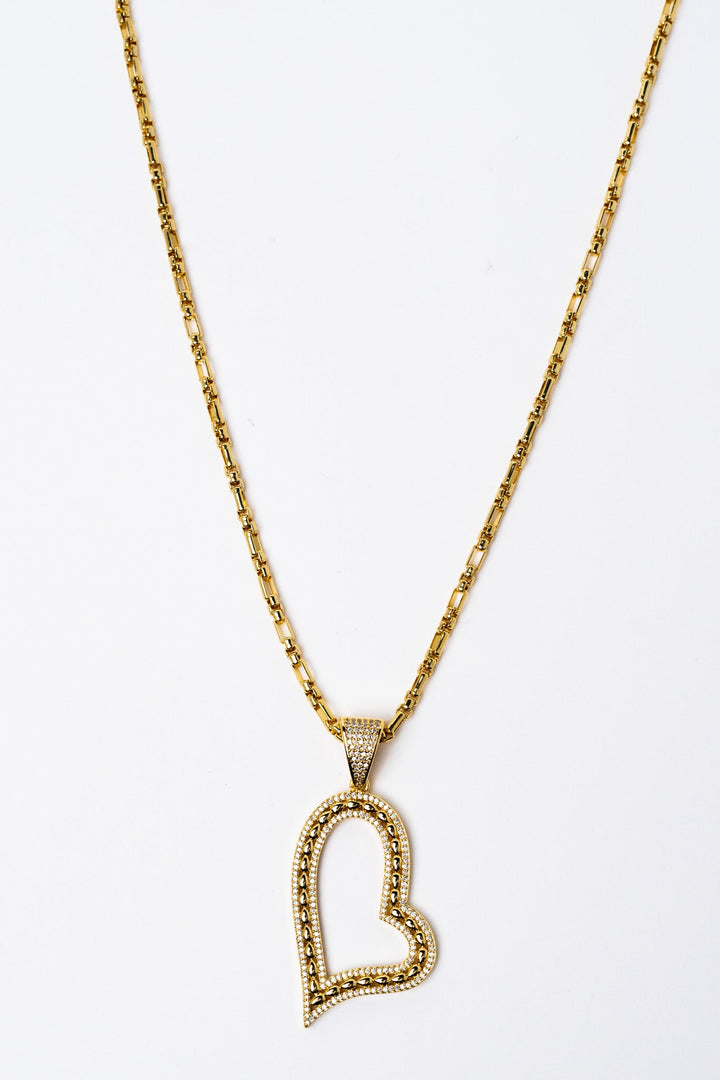 Love Letters Necklace - Gold