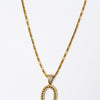 Love Letters Necklace - Gold