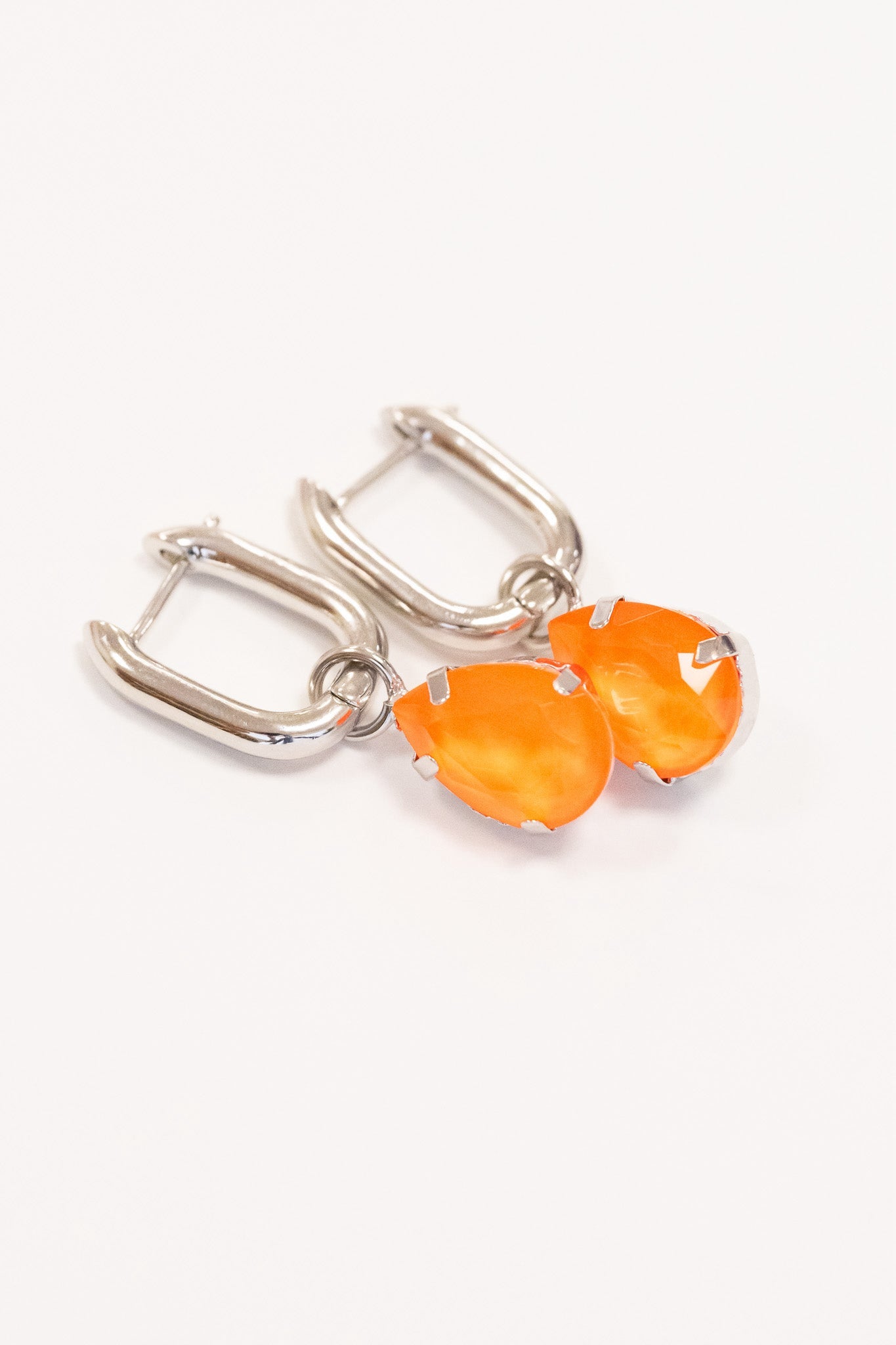 "BABE" Neon Crystal Earrings - Multiple Colors!