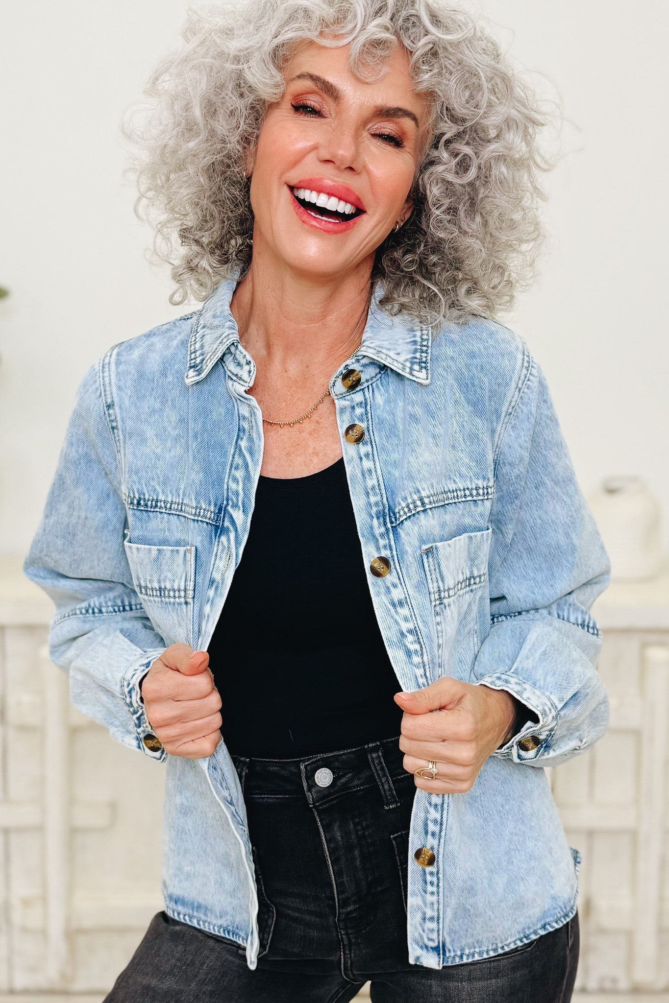 All In On It Denim Jacket
