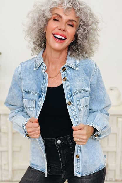 All In On It Denim Jacket