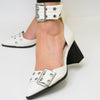 The Lux Pointed Heels - White