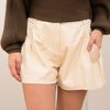Unconditional Love Faux Leather Shorts