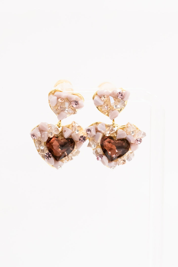 Blushing Rose Earrings