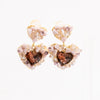 Blushing Rose Earrings