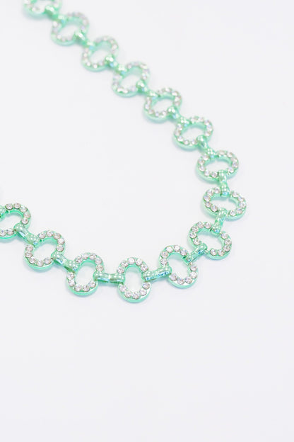 Vanna Pave Necklace - Liquid Metallic Fiji Island