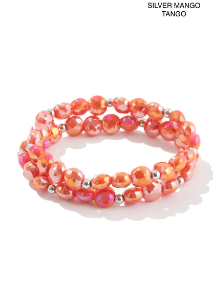 Shimmering Midnight Bracelet Set - Multiple Colors!
