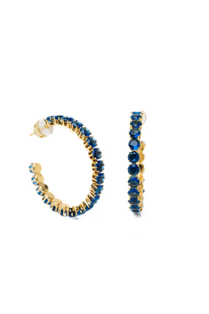 Deep Night Earrings - Indigo Moon - By Alexa Rae