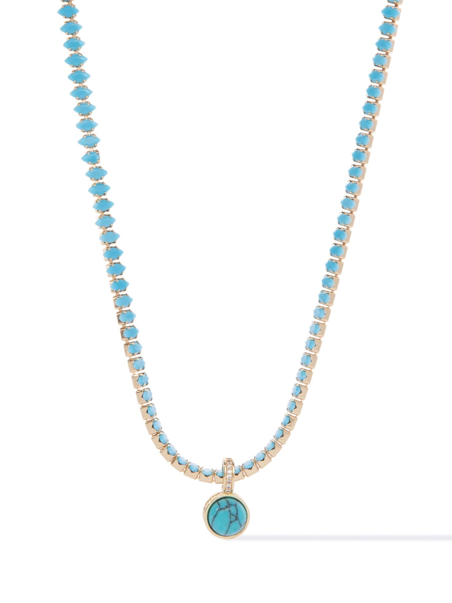 Desert Sky Necklace - Turquoise - By Alexa Rae