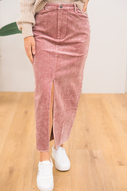 Array Slice Of Heaven Corduroy Skirt - 3 Colors!