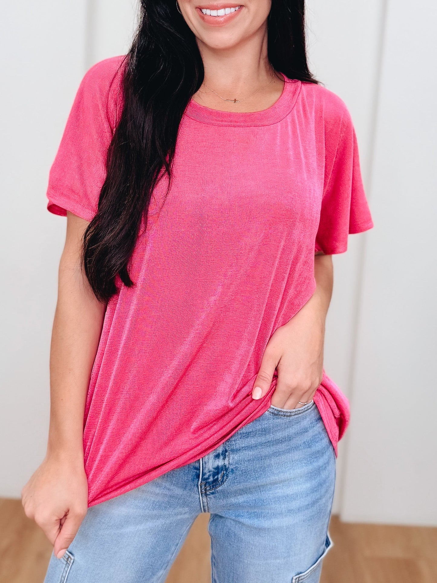 Simple & Sweet Top - 2 Colors!