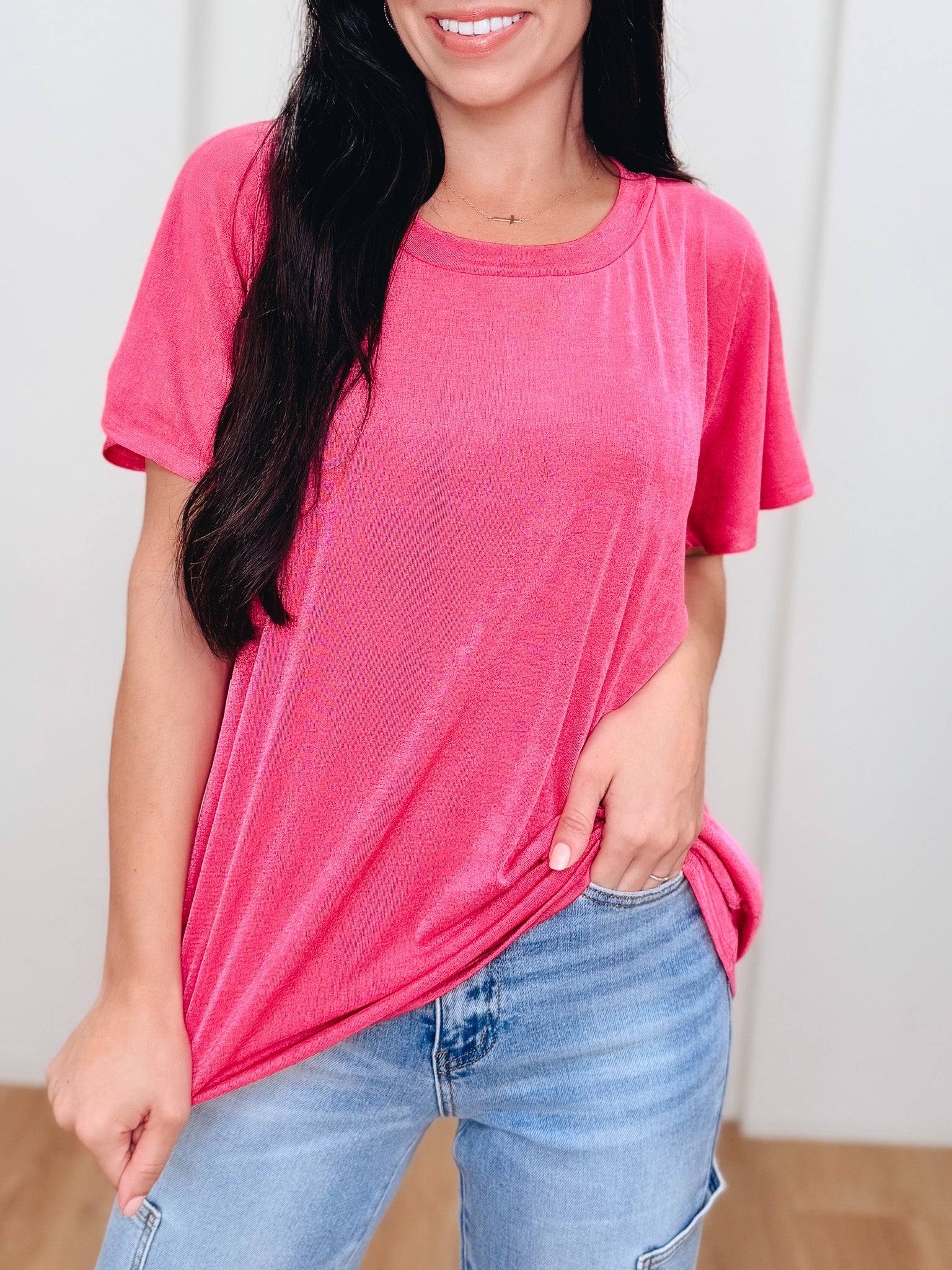 Simple & Sweet Top - 2 Colors!