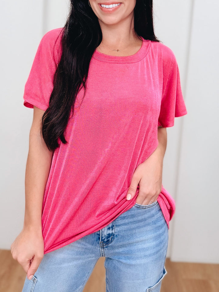 Simple & Sweet Top - 2 Colors!