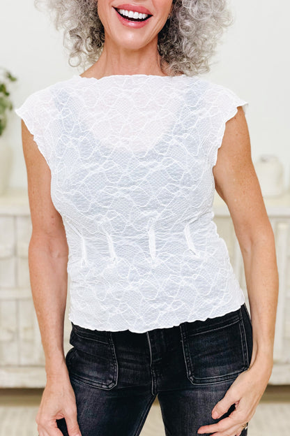 Sugar Edge Lace Top