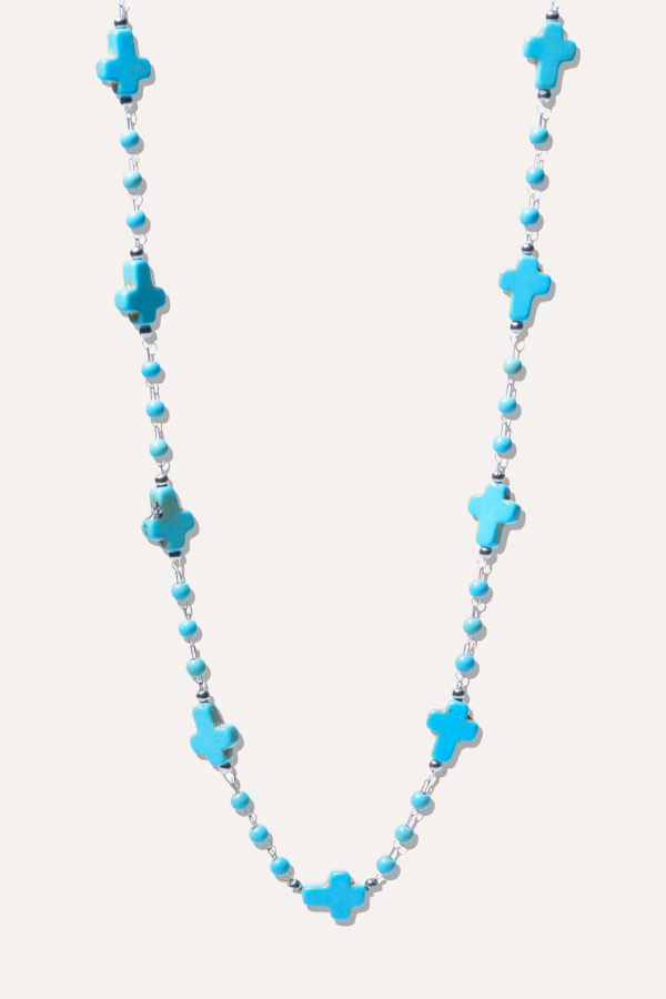 L.A. Crossing Necklace - Turquoise