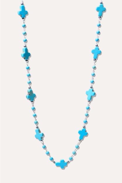 L.A. Crossing Necklace - Turquoise