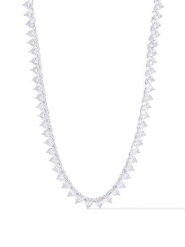 Diamond Heart Necklace - By Alexa Rae