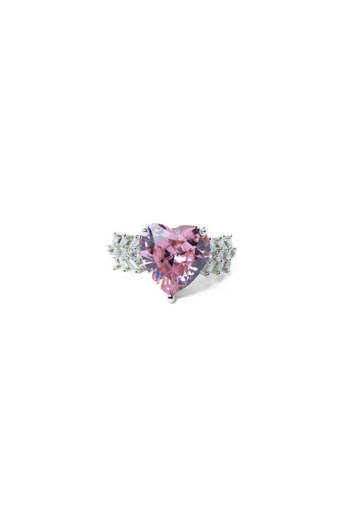 Diamond Heart Ring - Petal - By Alexa Rae