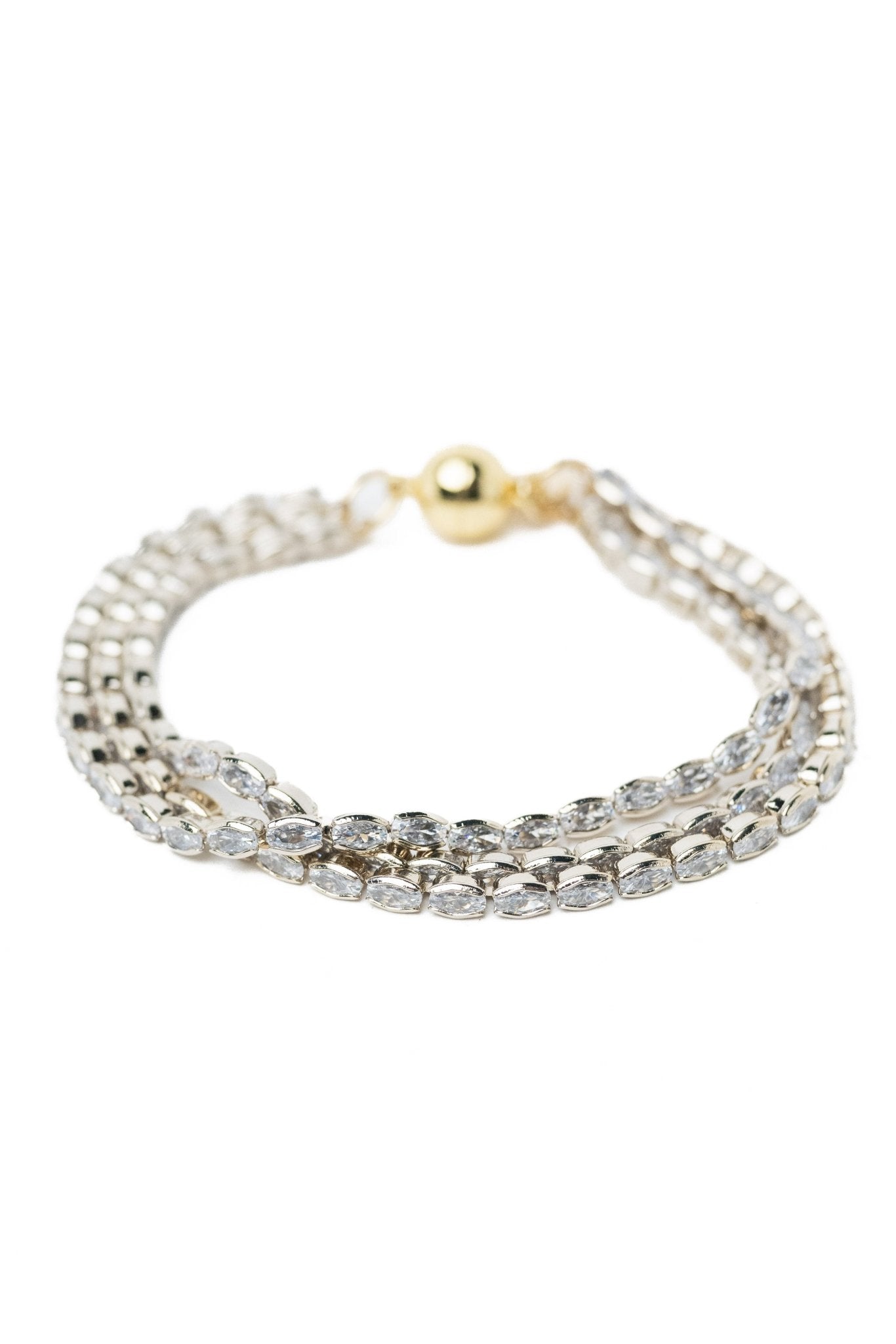 Diamonds In The Sky Bracelet - Linen - By Alexa Rae