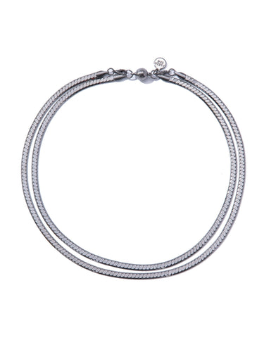 Don't Stop Me Necklace - Gunmetal - By Alexa Rae
