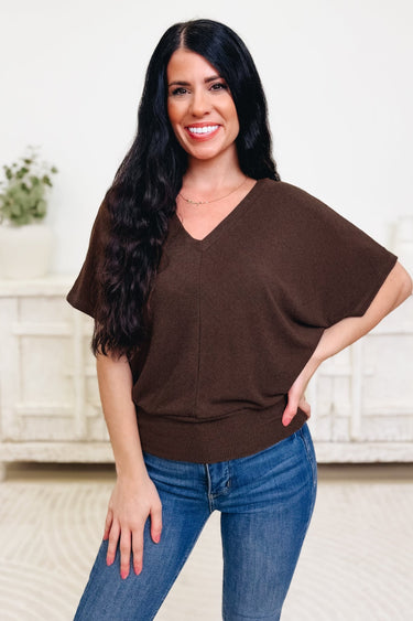 Double It Up Top - 2 Colors! - By Alexa Rae
