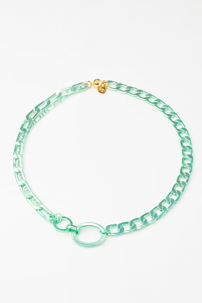 Brooke Necklace - Liquid Metallic Fantasy Island