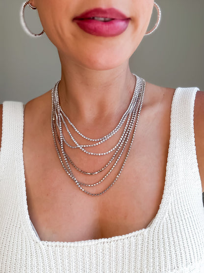 Stitches Necklace - Multiple Colors!