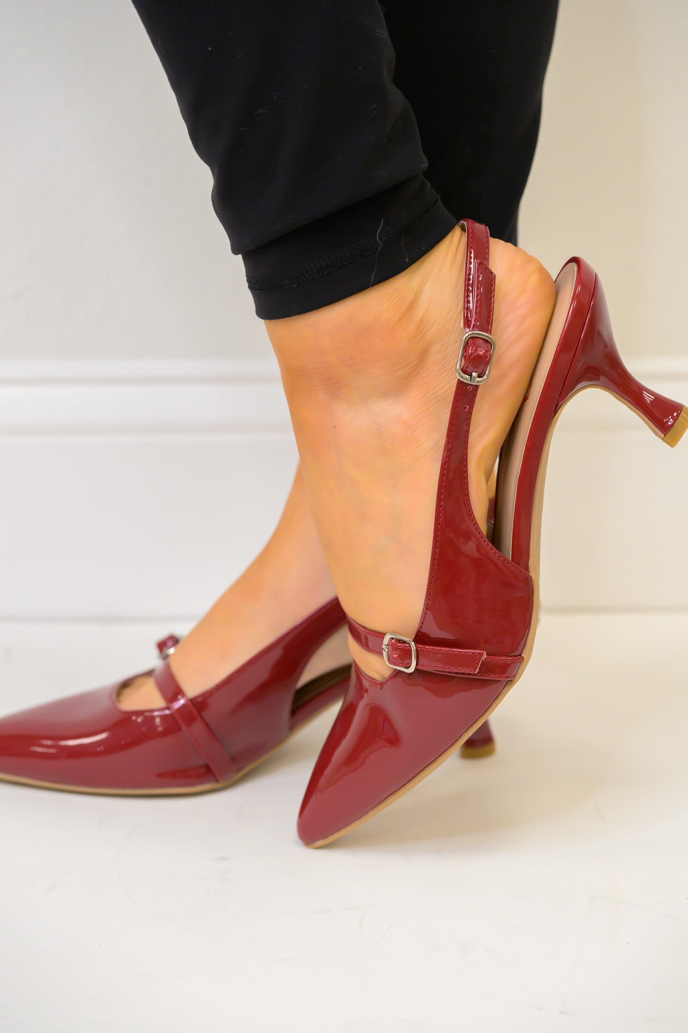 MIA Sauraa Heels - Wine Patten