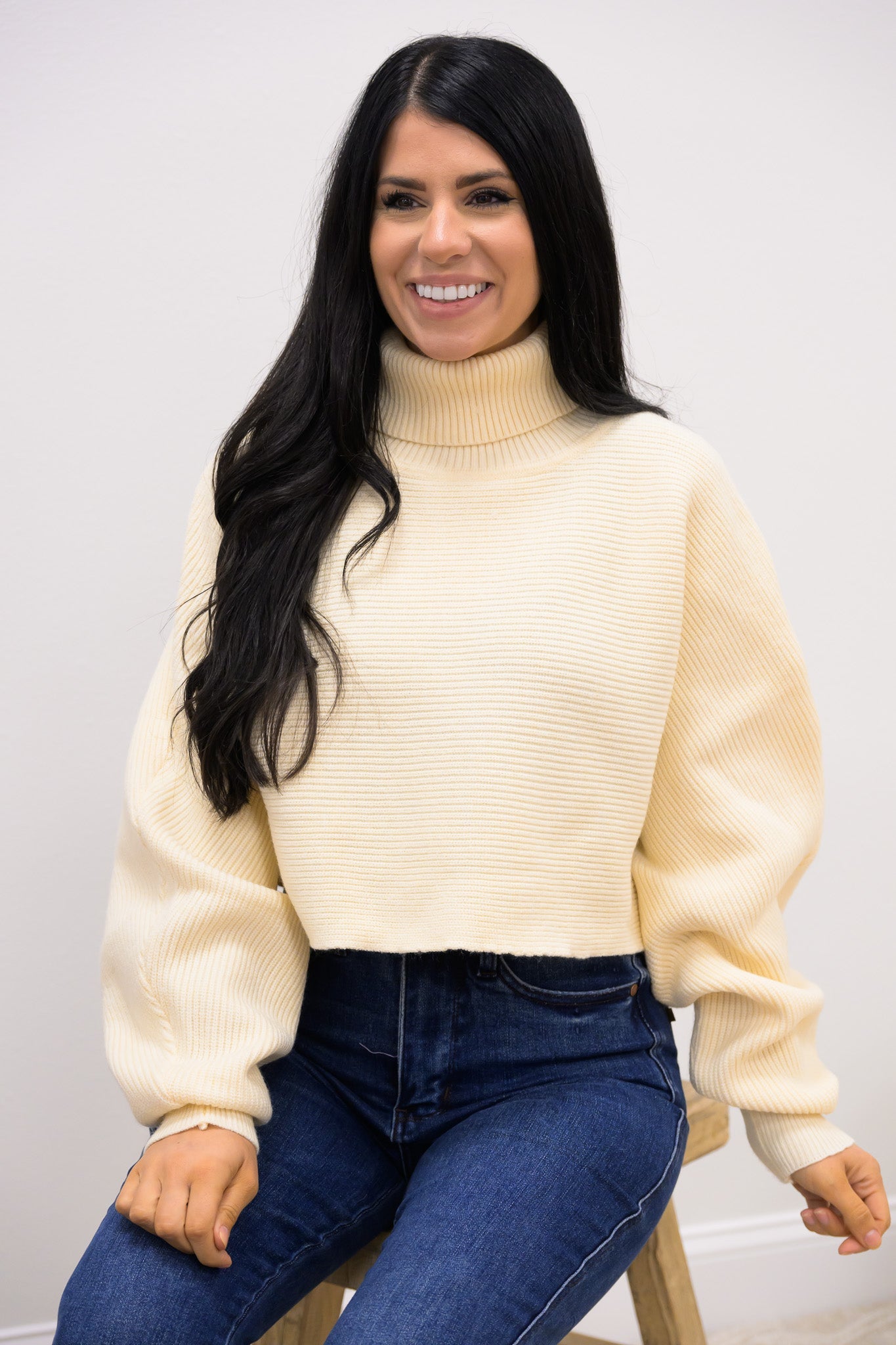 Let Your Light Shine Cropped Sweater - 4 Colors!