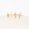 Heaven Stud Earrings Set - Metallic Whisper