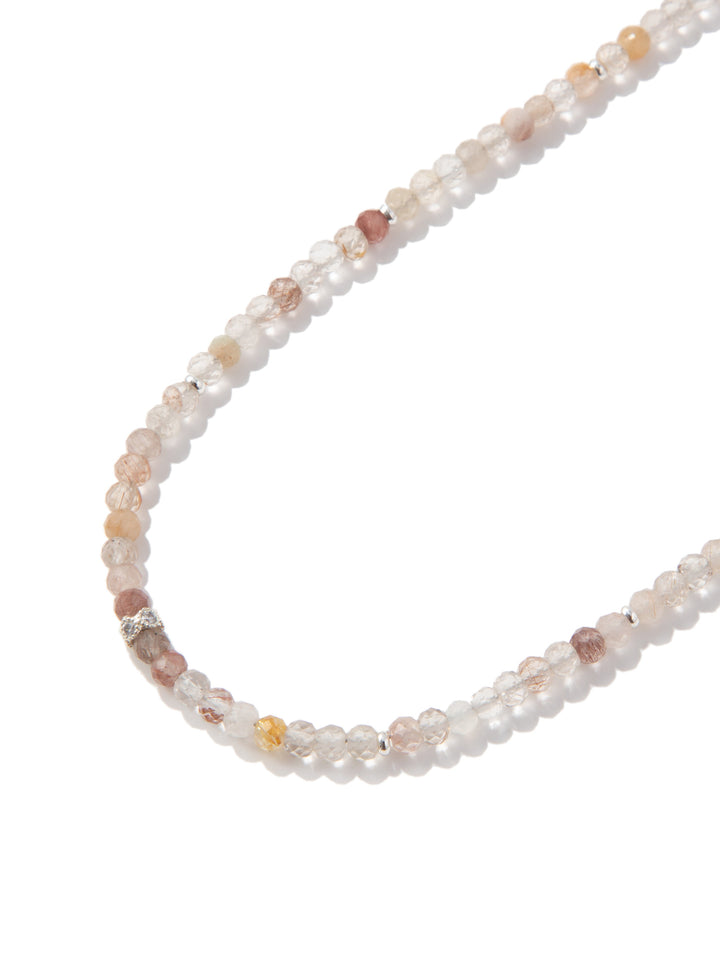 Riley Necklace - Silver Sand