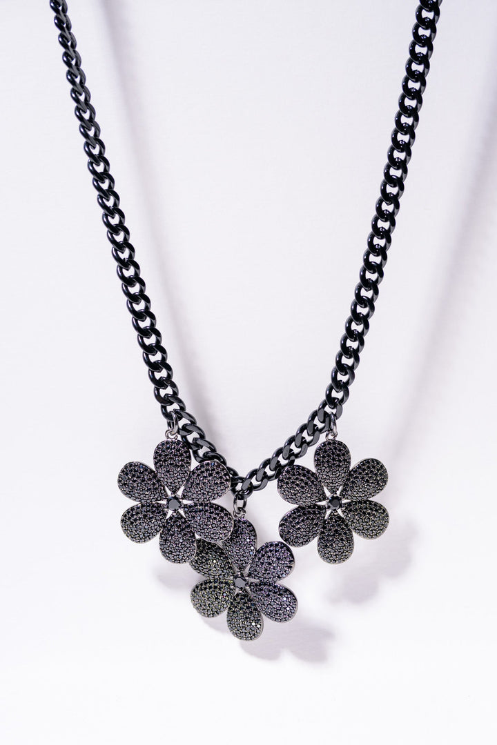 Bloomline Necklace - Black