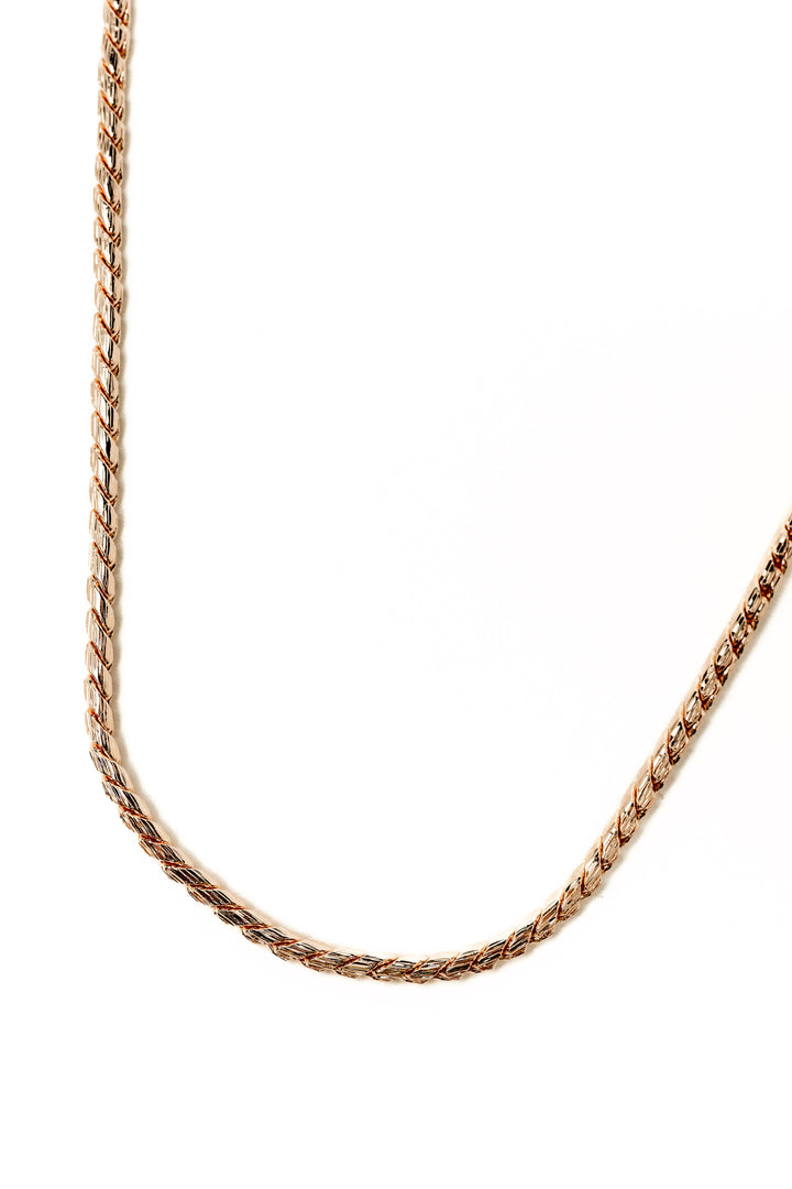 Marietta Necklace - Metallic Coconut