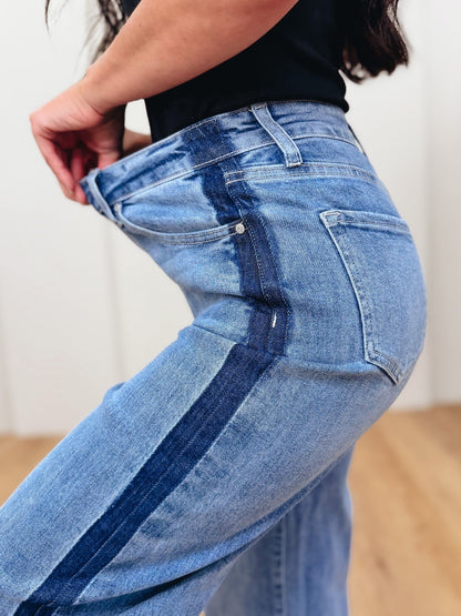 What A Girl Wants Baggy Straight Leg Jeans