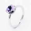 Mini Kat Ring - Silver Lilac
