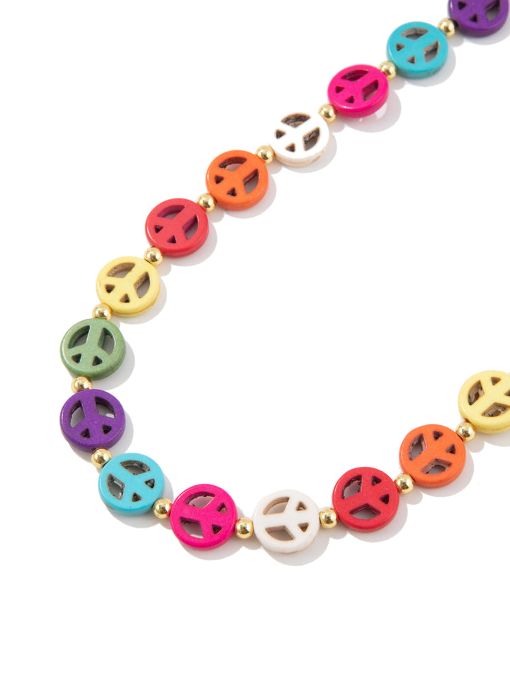 Peace Necklace - Multi