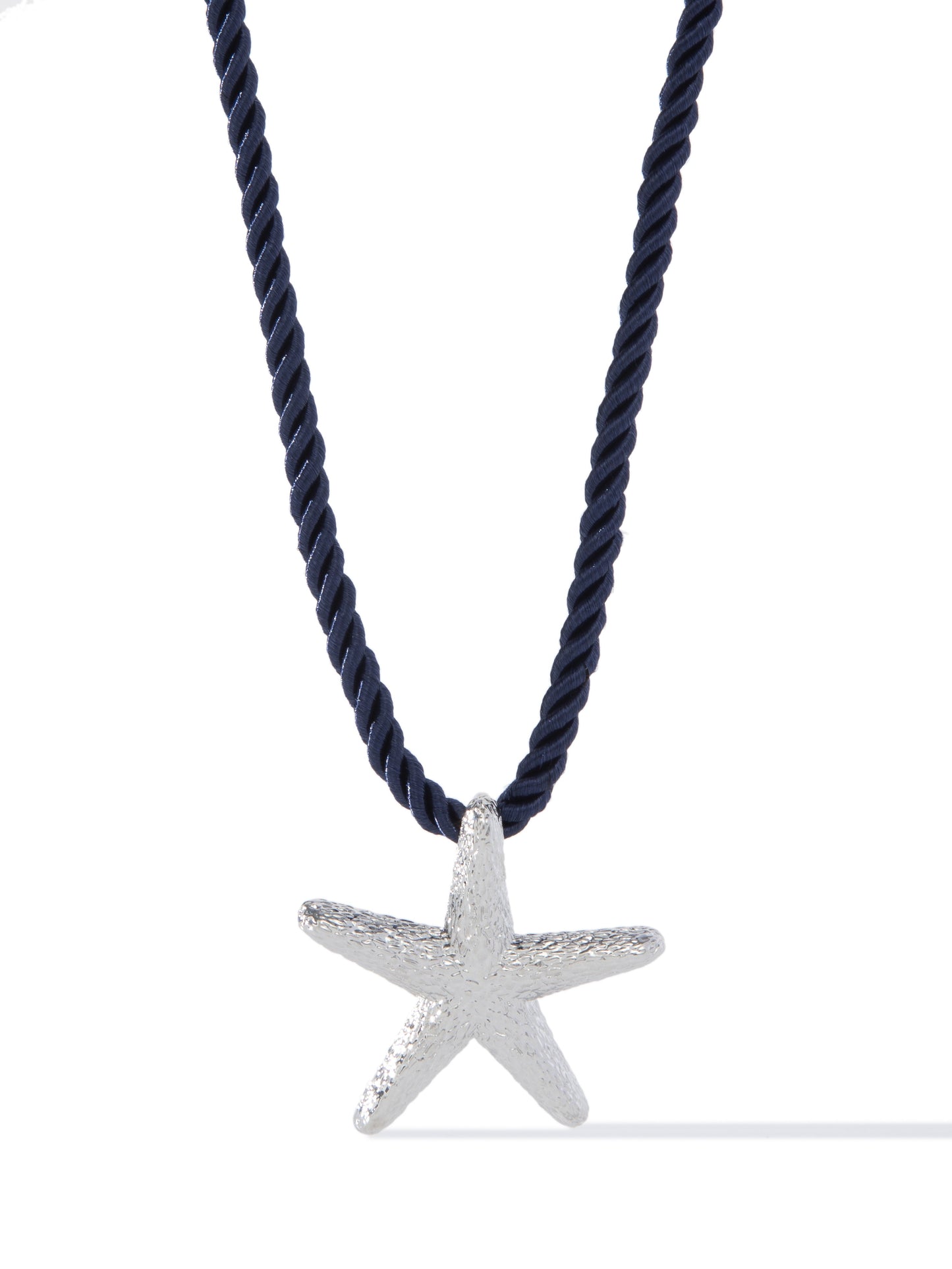 Biscayne Bay Necklace Starfish - Navy