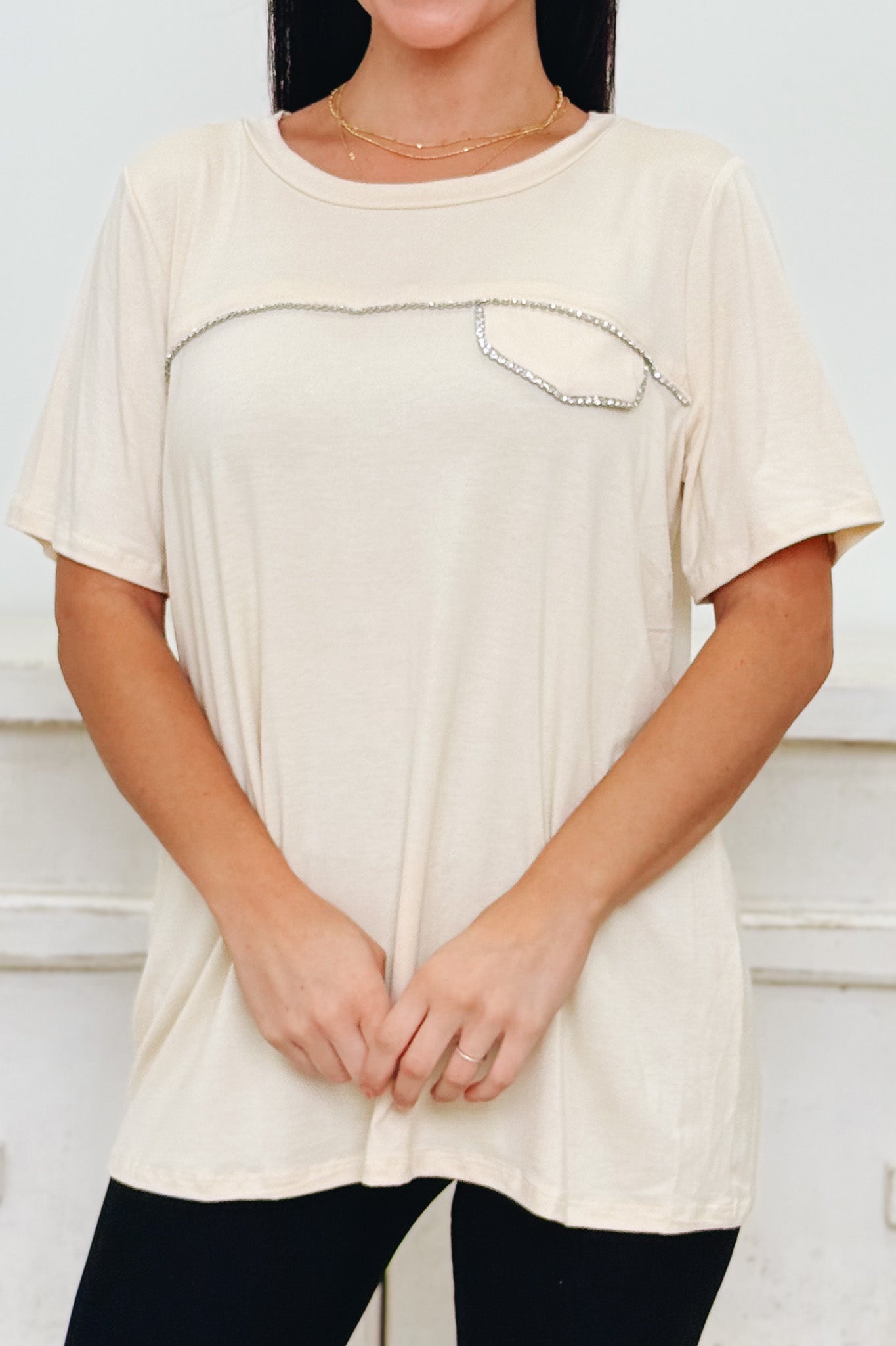 Pocketful Of Sparkle Top - 3 Colors !