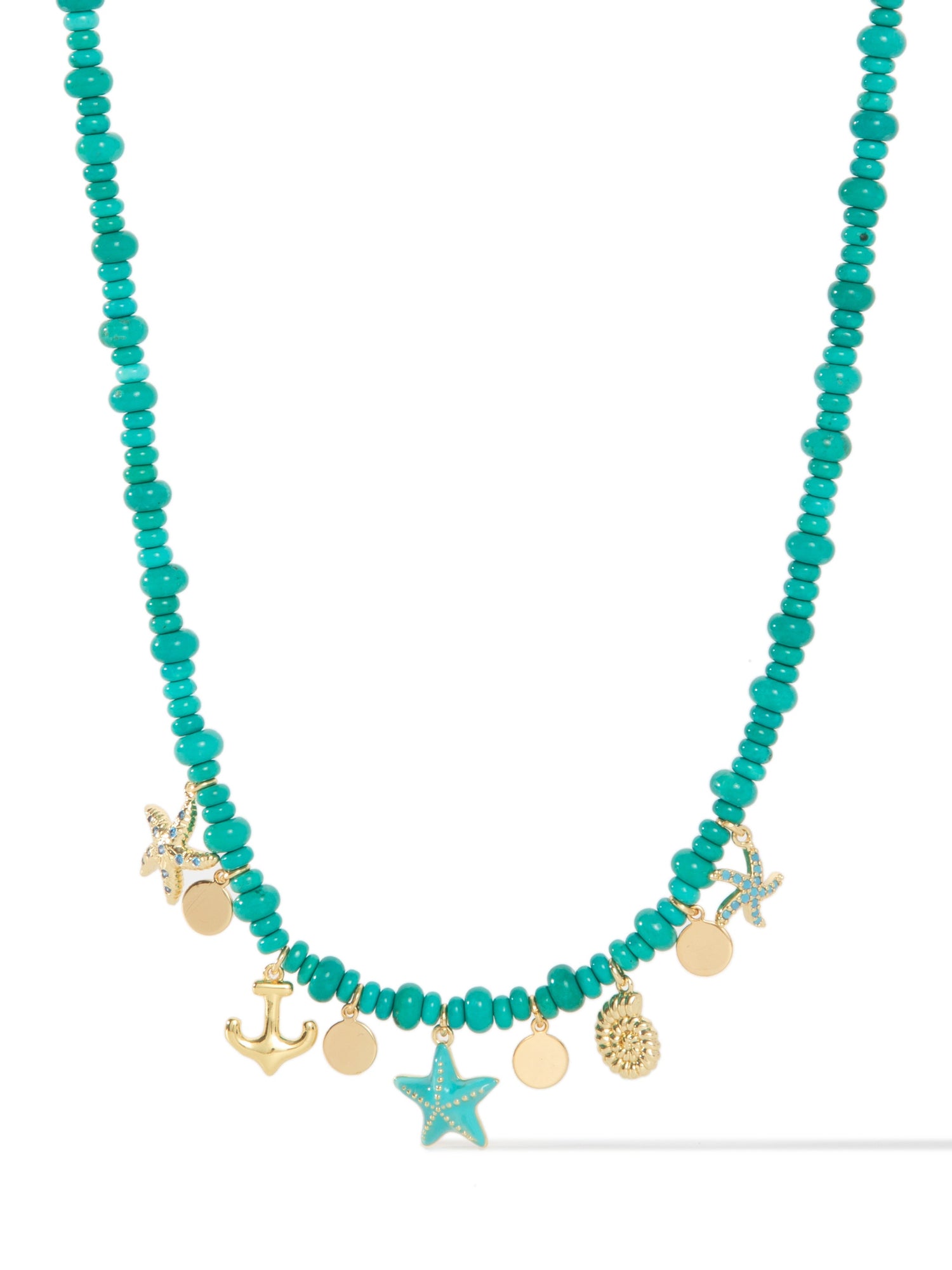 Hidden Beach Necklace - Turquoise