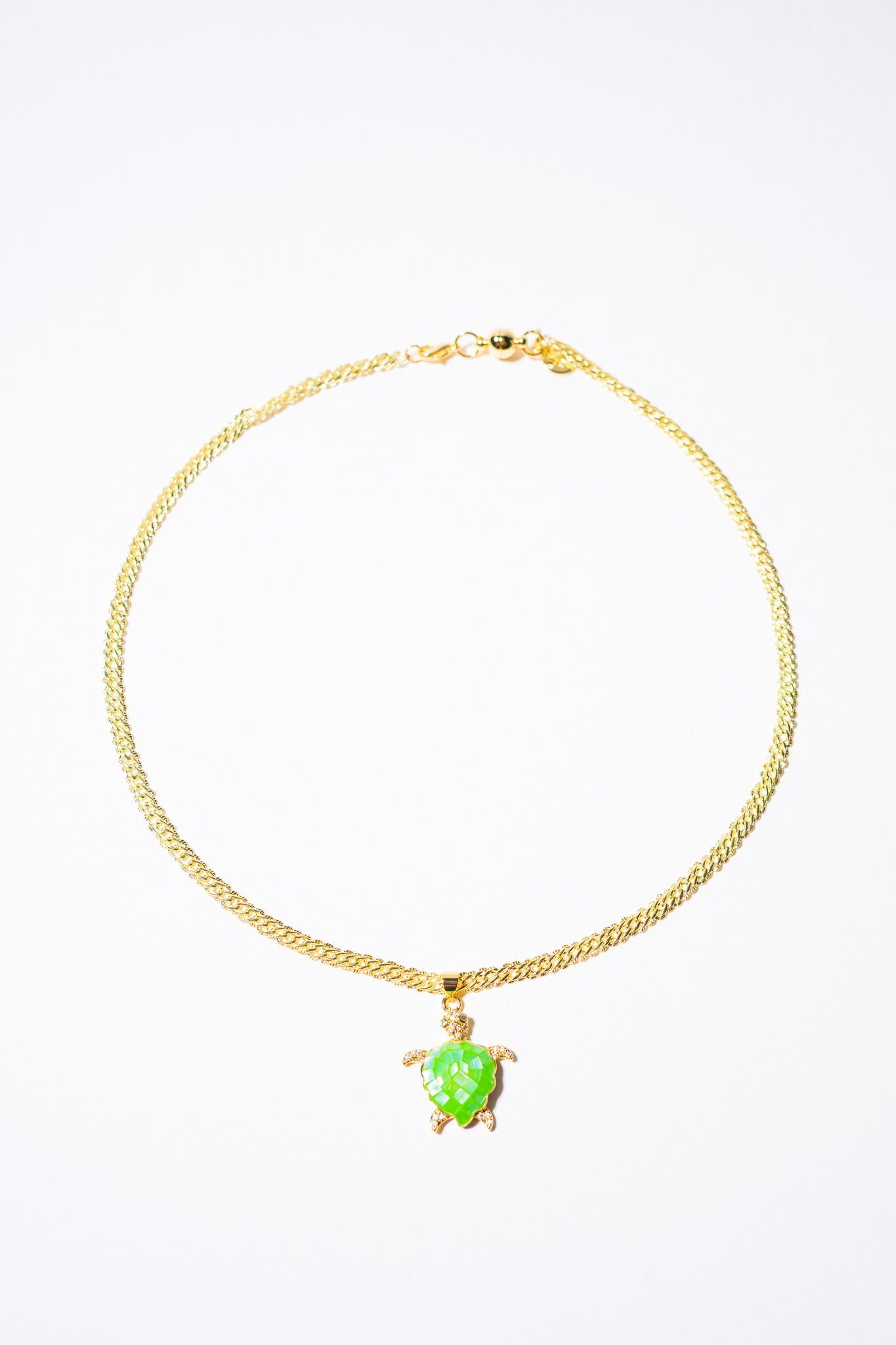 Turtle Bay Necklace - Metallic Moonlight