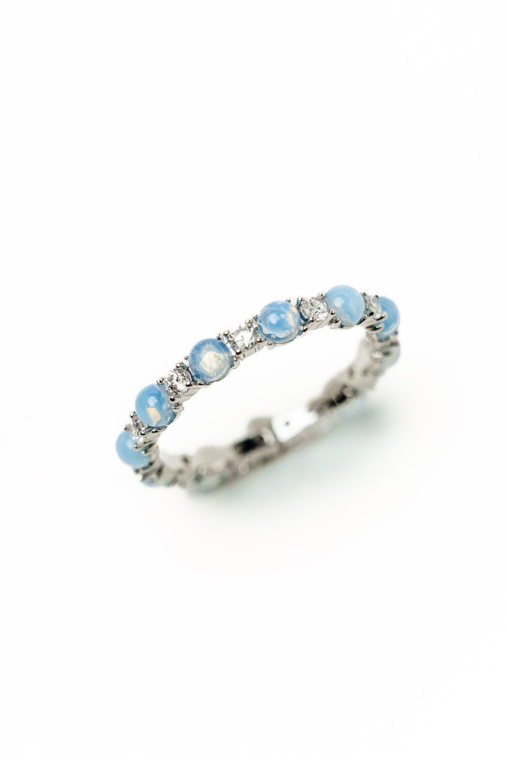 Bubbly Ring - Silver Opal