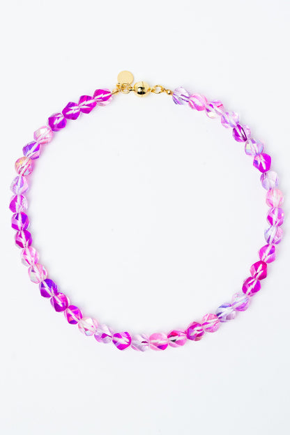 Miramar Necklace - Neon Orchid