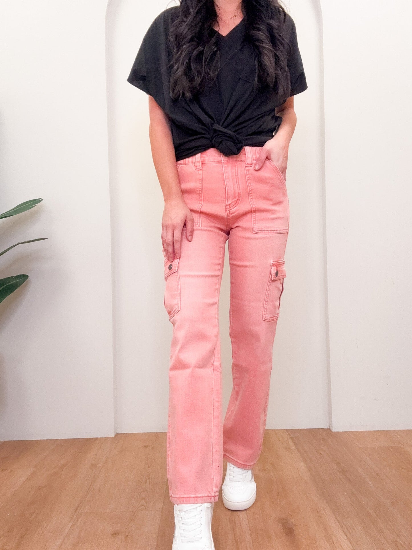 The Way You Make Me Feel Cargo Jeans - 8 Colors!