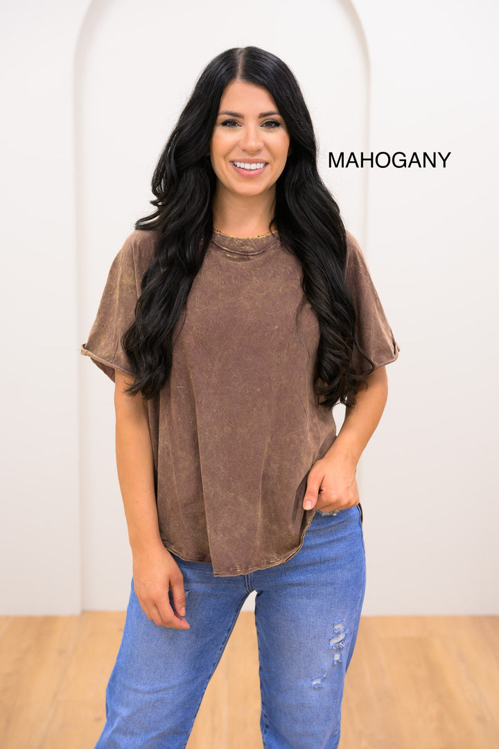 Back Patch Fever Top - 8 Colors!
