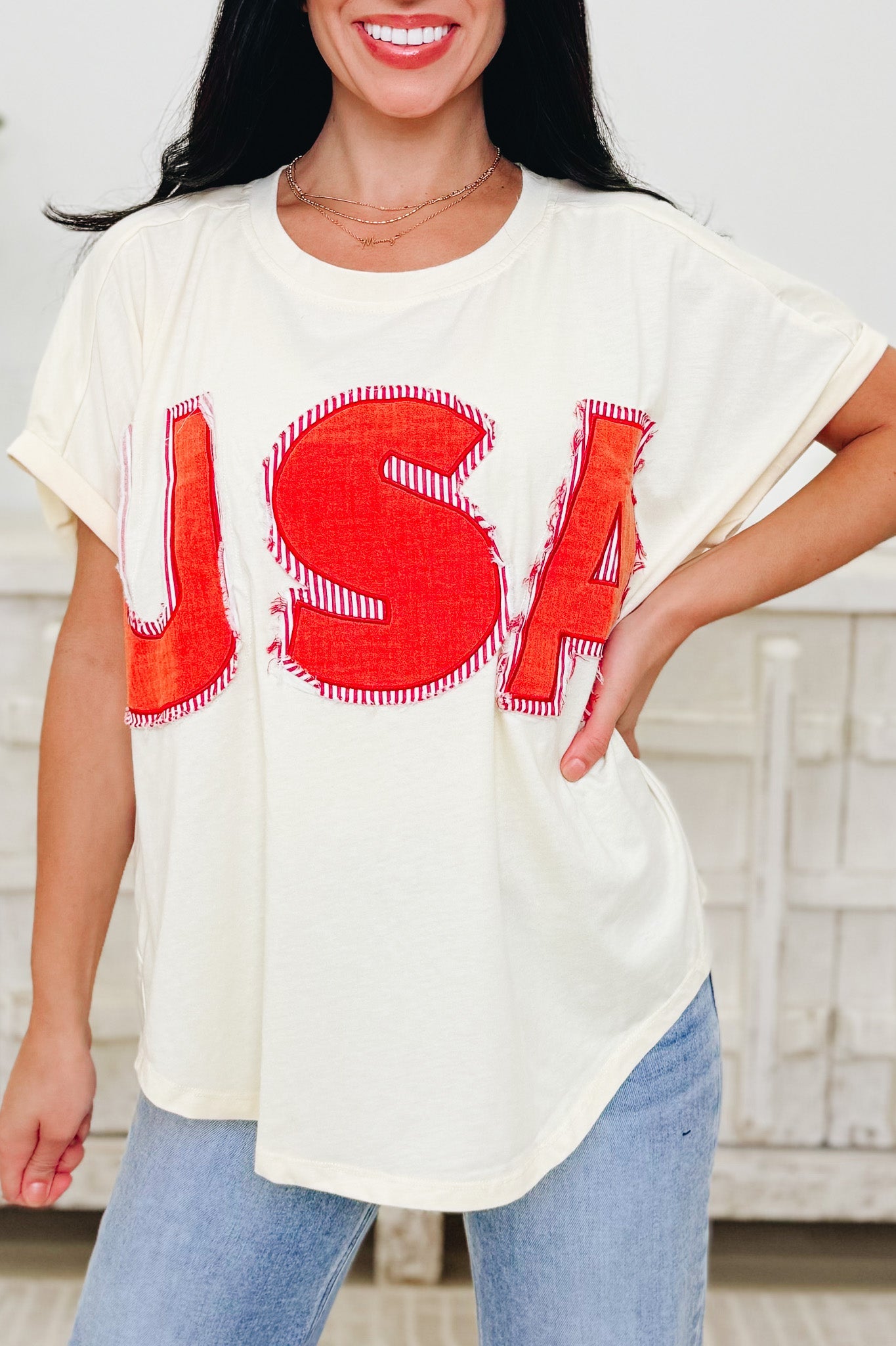 The USA Dream Top - 2 Colors!