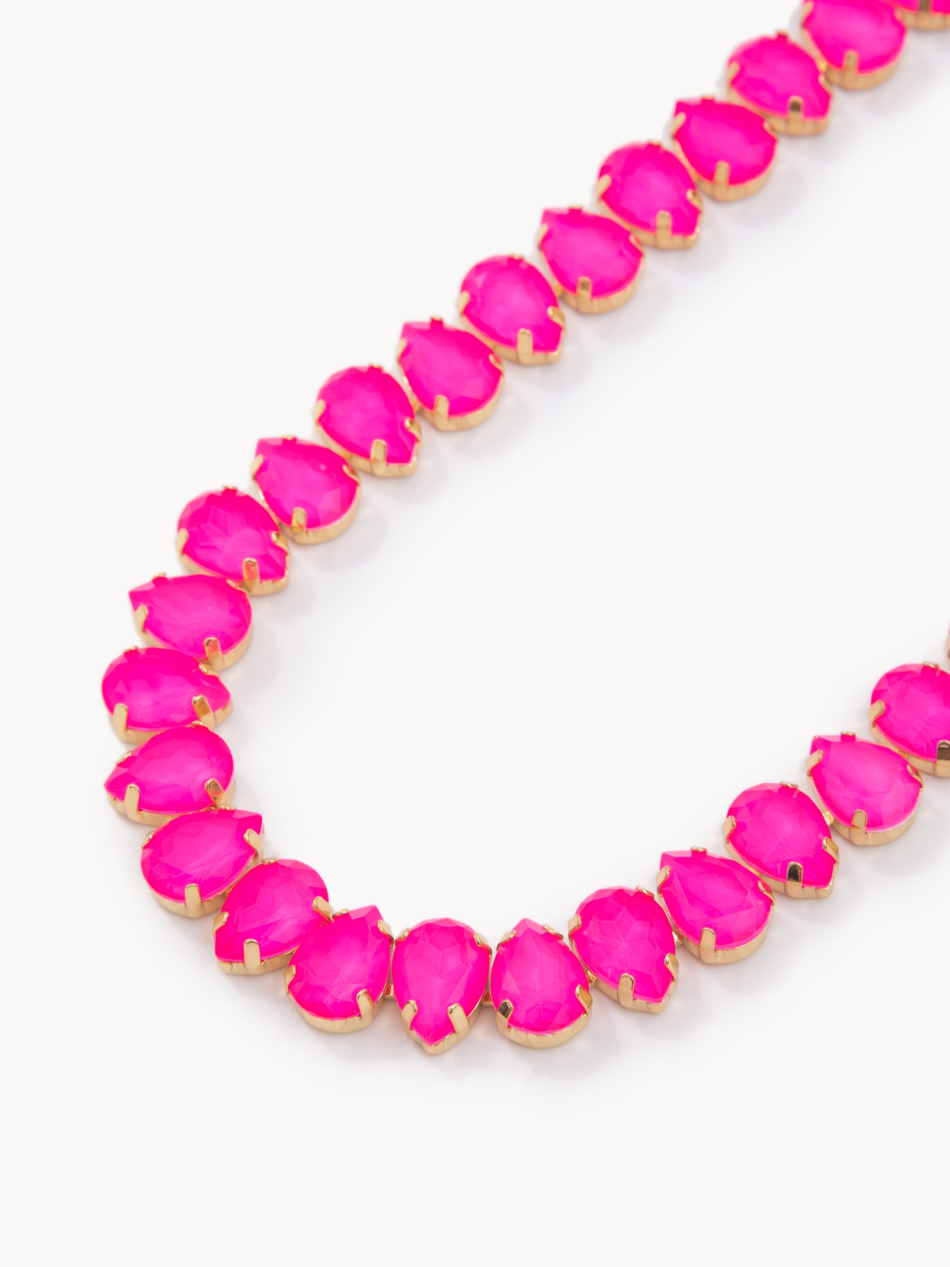 The BABE Neon Crystal Necklace - Multiple Colors!