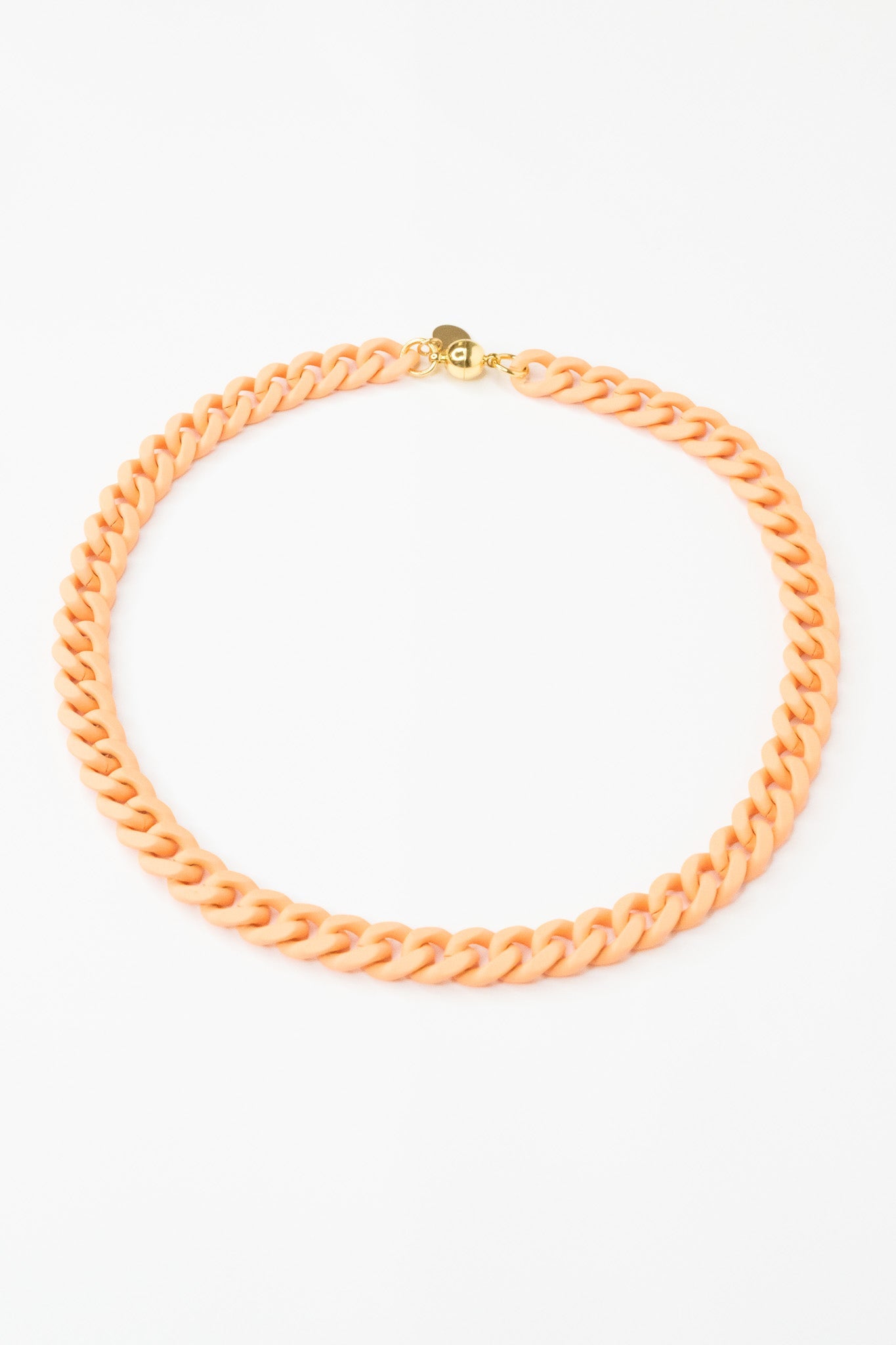 Forever After All Necklace - Matte Apricot